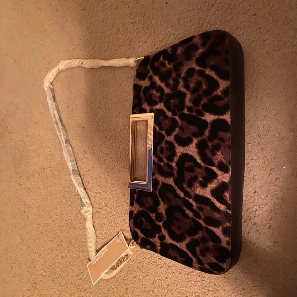 Michael Kors Berkley Leopard Clutch - Picture 6 of 6